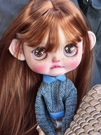 Custom Blythe Art Doll OOAK