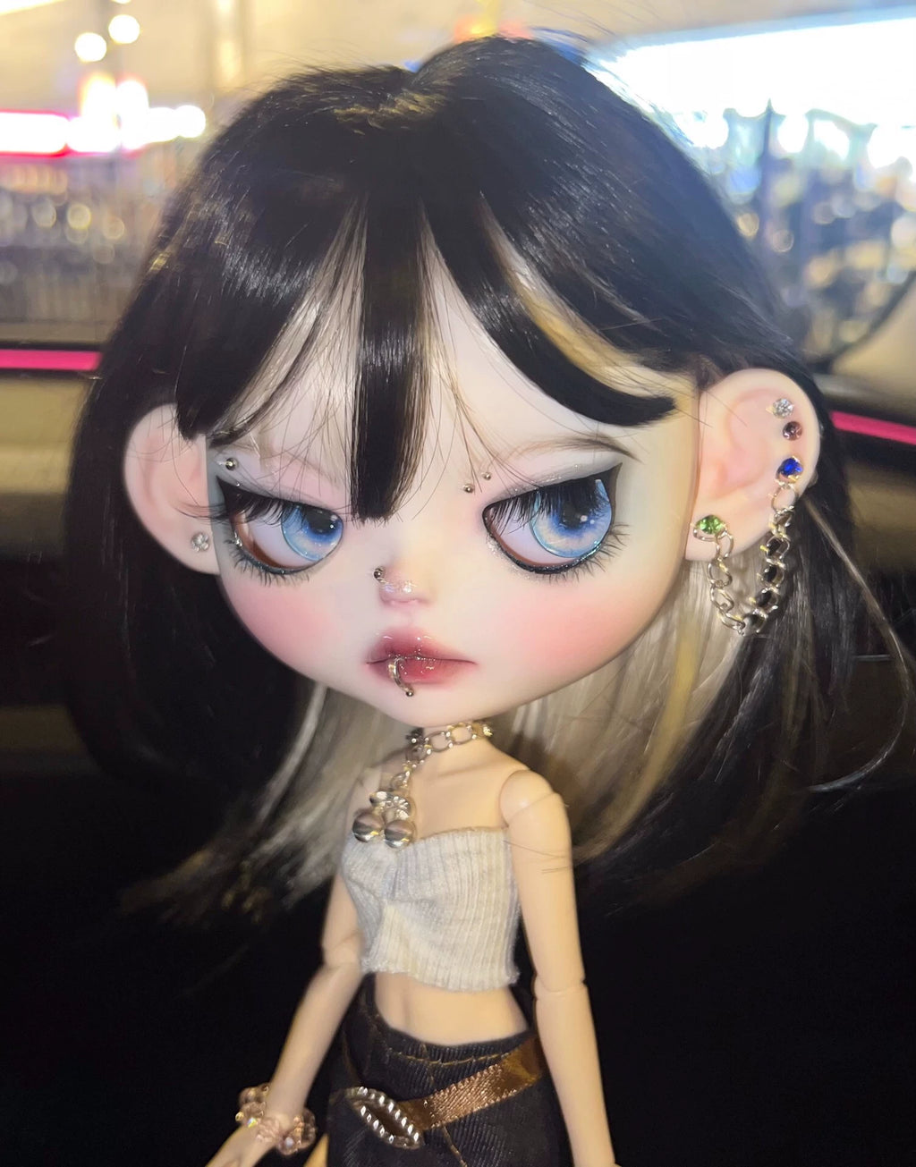 Custom Blythe Art Doll OOAK
