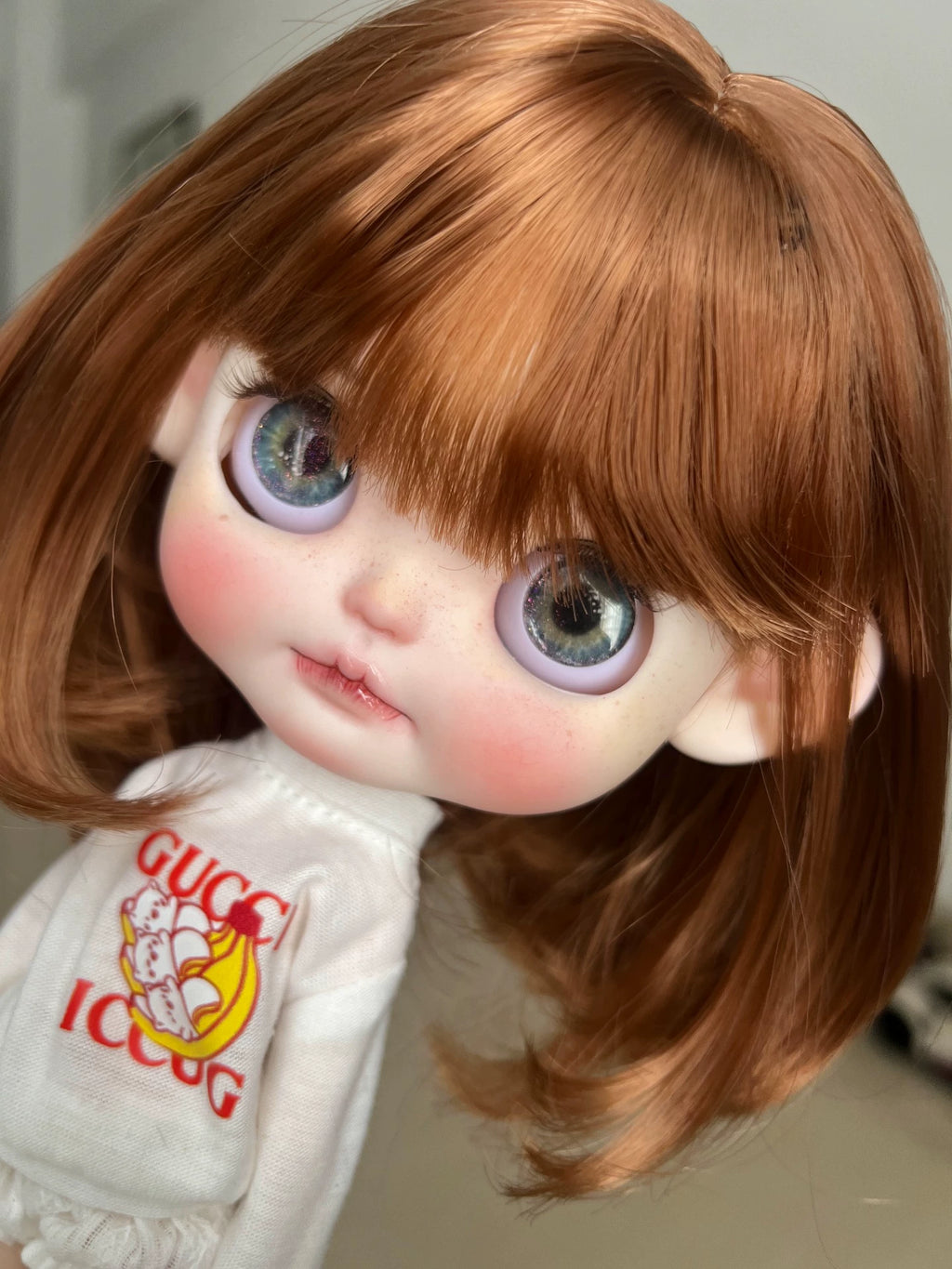 Blythe Doll Handmade-Customized With Outfits + Wig – 1/6 Doll (12in / 30cm) BJD