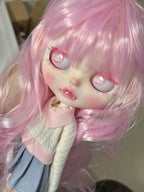 OOAK Hand-Painted Blythe Art Doll