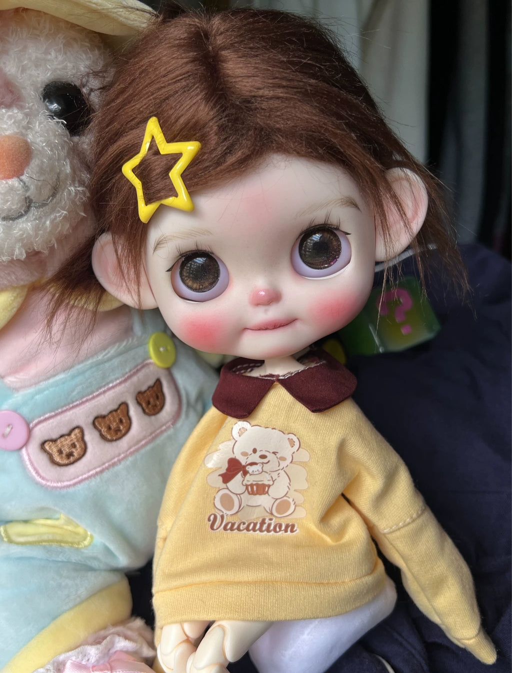 Blythe Doll Handmade-Customized With Outfits + Wig – 1/6 Doll (12in / 30cm) BJD