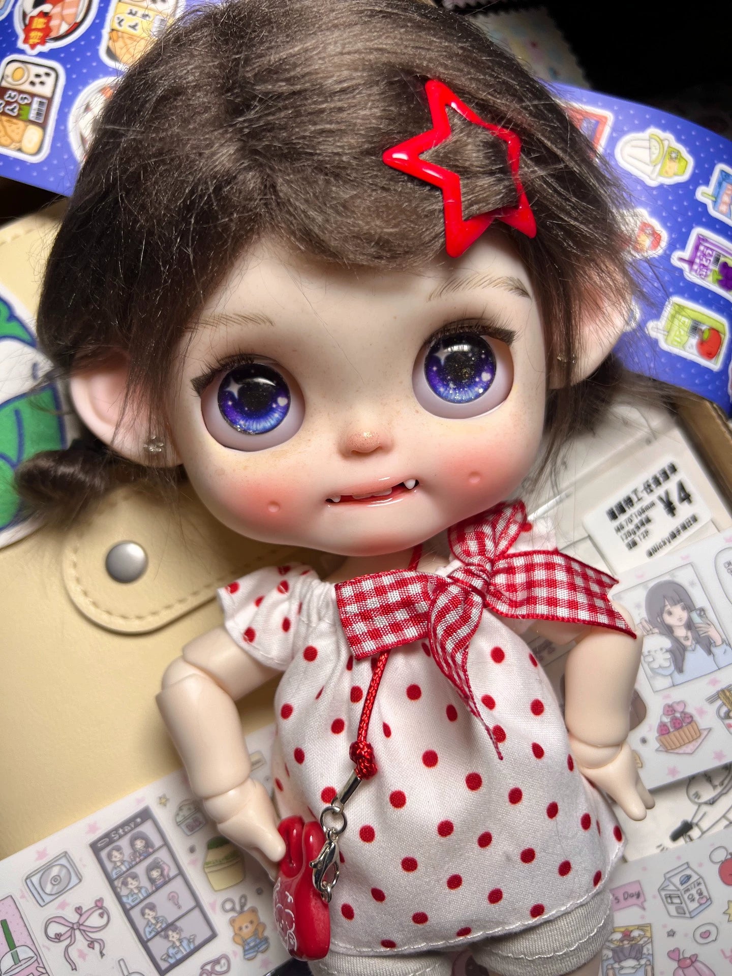 Custom Blythe Art Doll OOAK