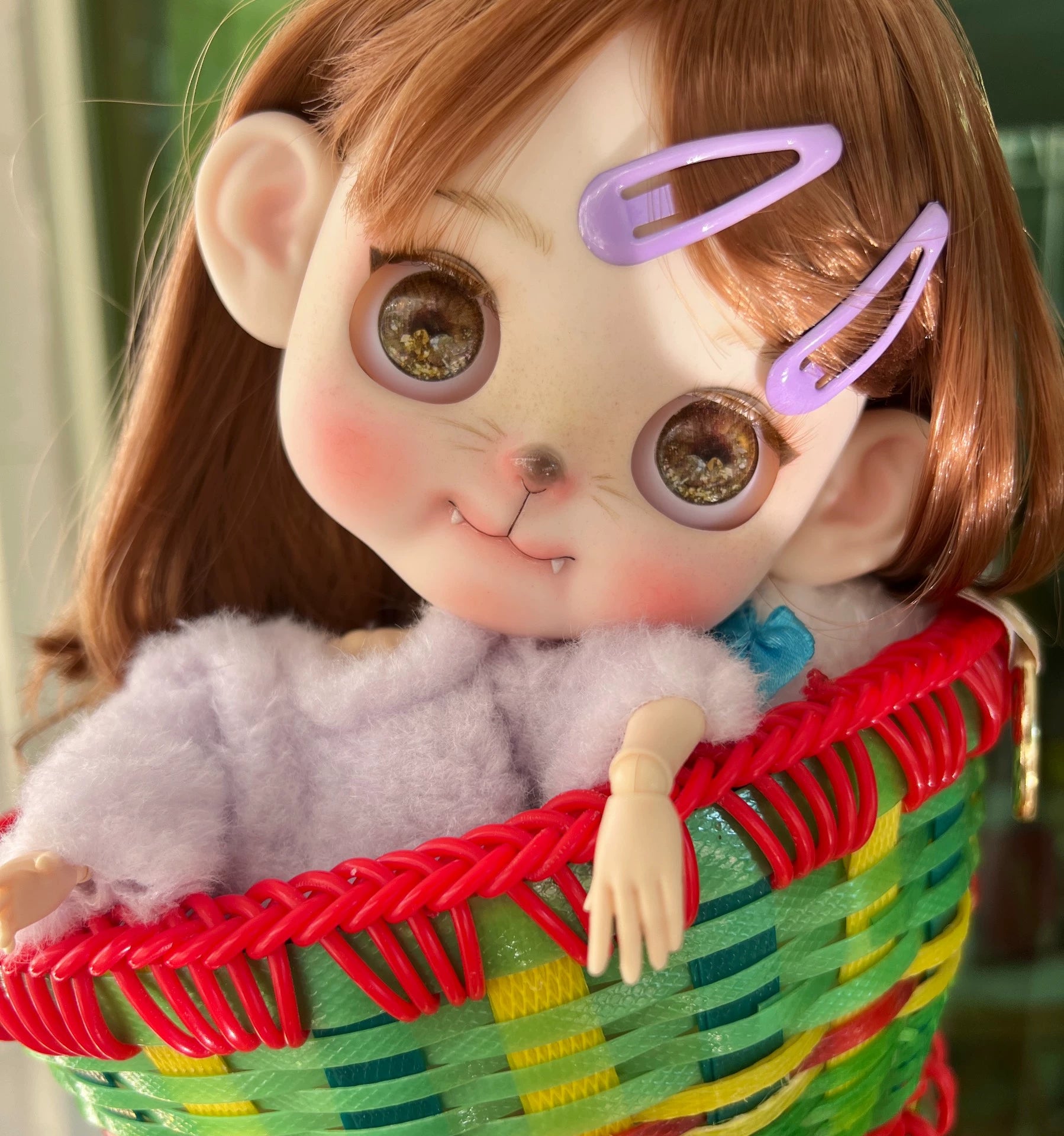 Blythe Doll Handmade-Customized With Outfits + Wig – 1/6 Doll (12in / 30cm) BJD