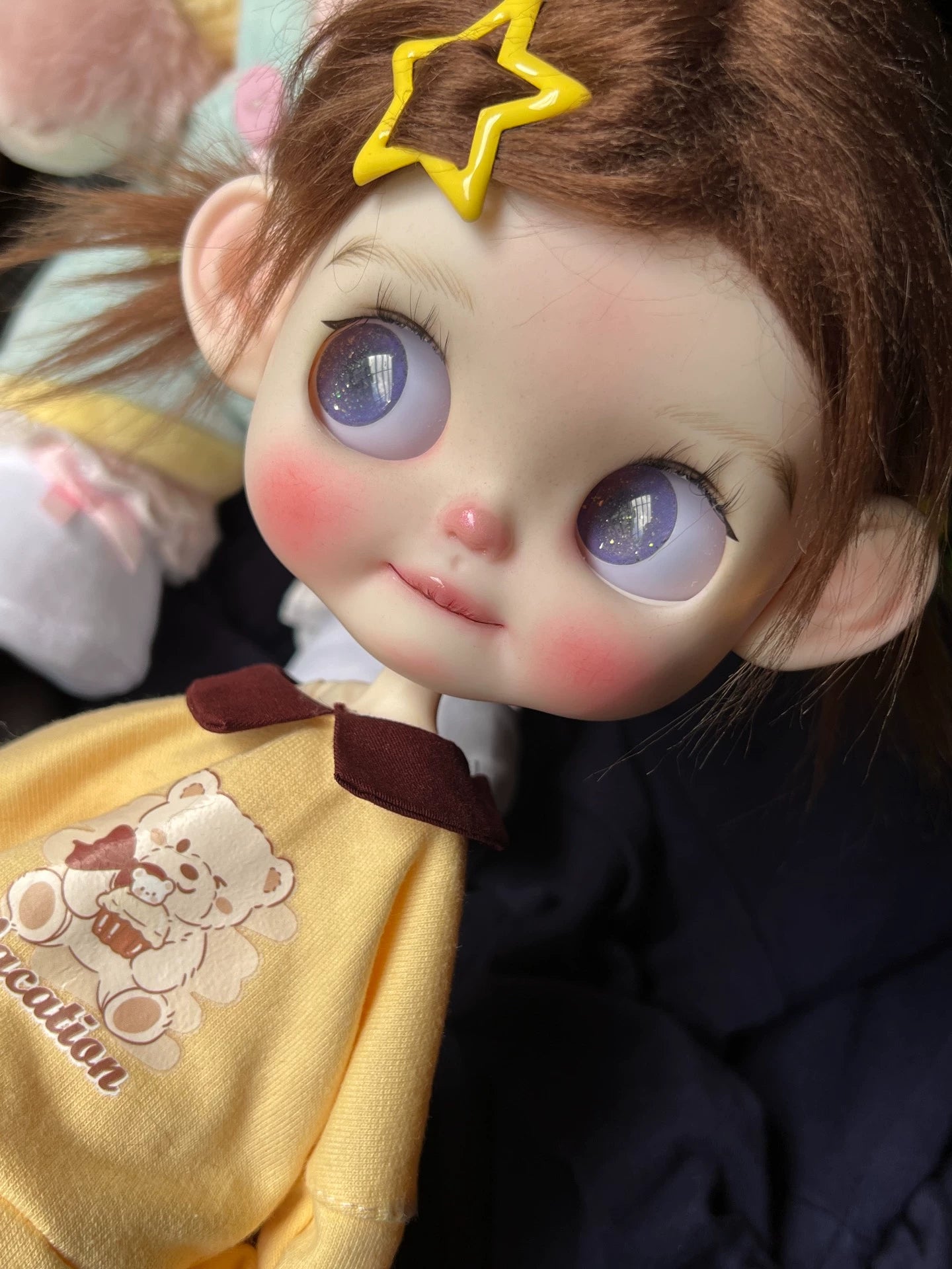 Blythe Doll Handmade-Customized With Outfits + Wig – 1/6 Doll (12in / 30cm) BJD