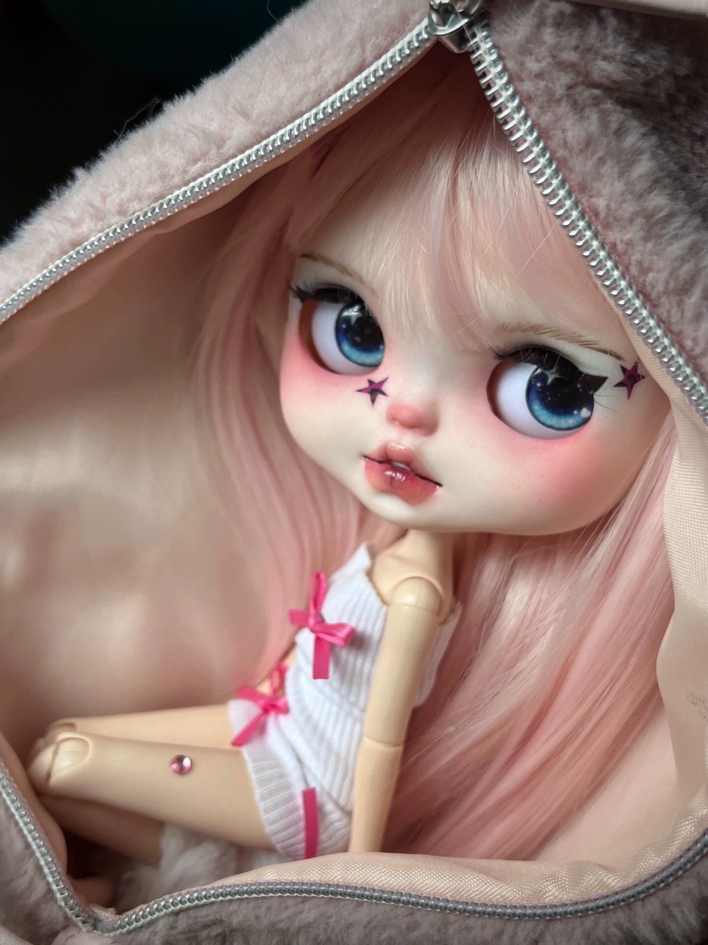 Custom Blythe Art Doll OOAK