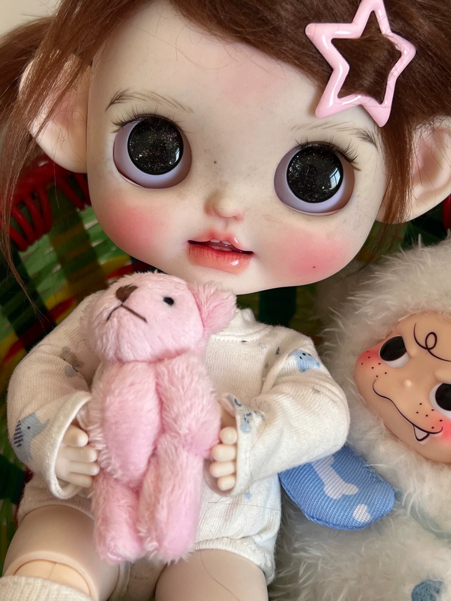 Blythe Doll Handmade-Customized With Outfits + Wig – 1/6 Doll (12in / 30cm) BJD