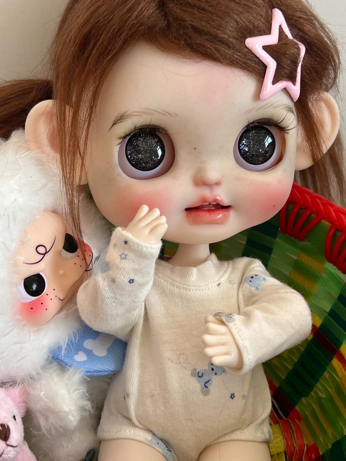 Blythe Doll Handmade-Customized With Outfits + Wig – 1/6 Doll (12in / 30cm) BJD