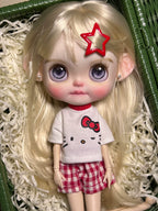 BJD Resin Body - Fully Articulated for Blythe Doll Customization