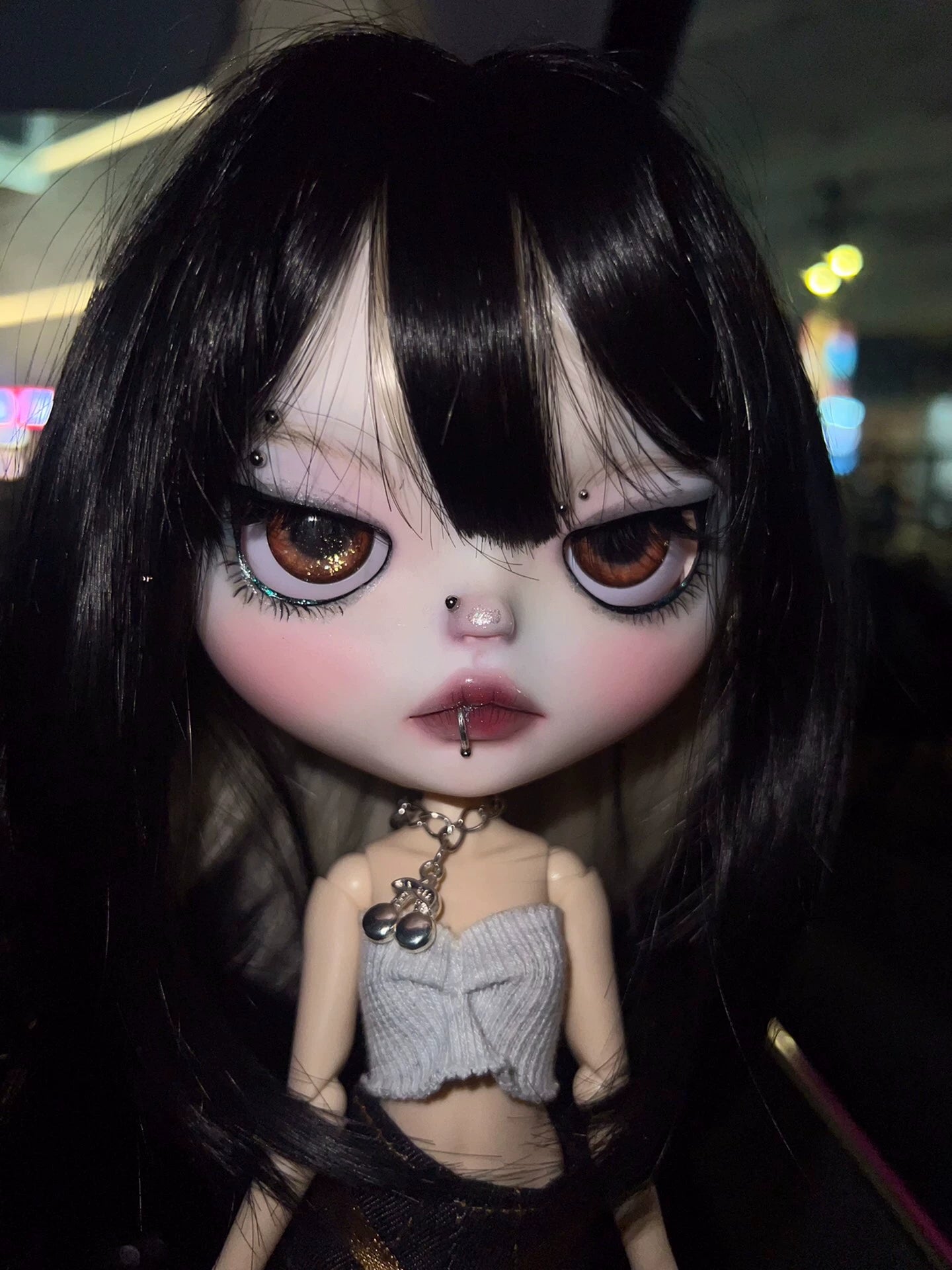 Custom Blythe Art Doll OOAK
