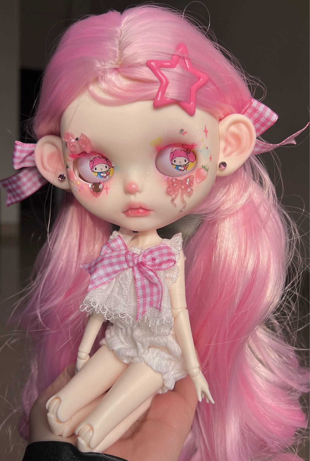 BJD Resin Body - Fully Articulated for Blythe Doll Customization
