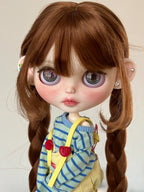 Blythe Doll Handmade-Customized With Outfits + Wig – 1/6 Doll (12in / 30cm) BJD
