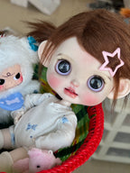 Blythe Doll Handmade-Customized With Outfits + Wig – 1/6 Doll (12in / 30cm) BJD