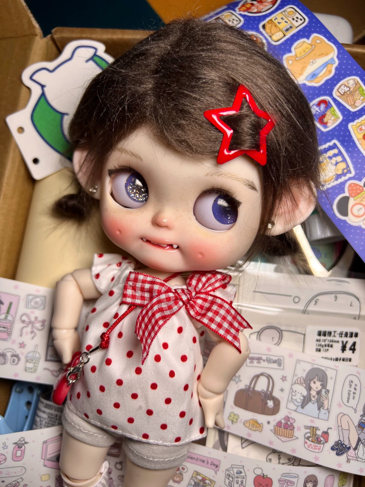 Custom Blythe Art Doll OOAK