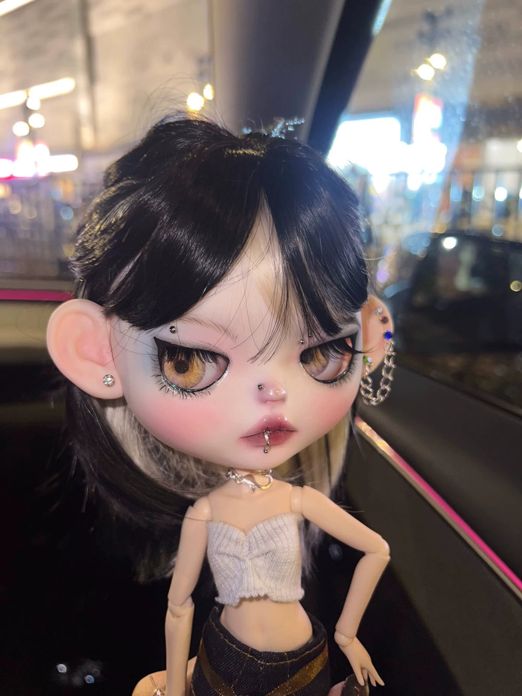 Custom Blythe Art Doll OOAK