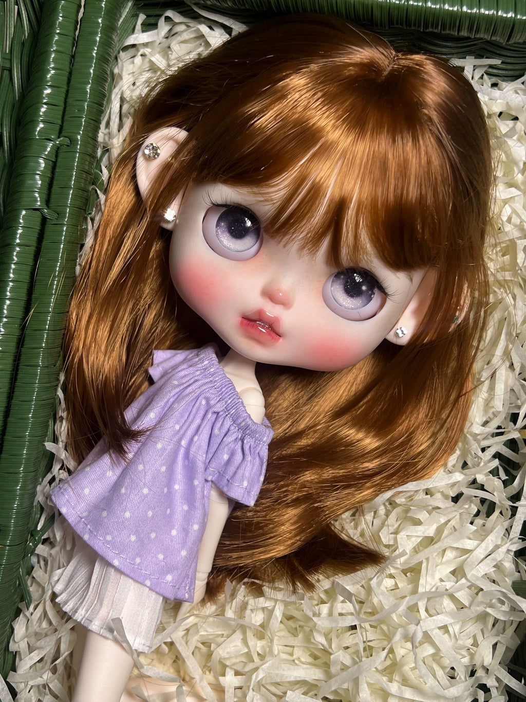 Custom Blythe Art Doll OOAK