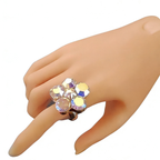 1/6 Puppen Schmuck RING für Fashion Royalty Poppy Parker Integrity Toys.fünfblütige Pflaumenblüte