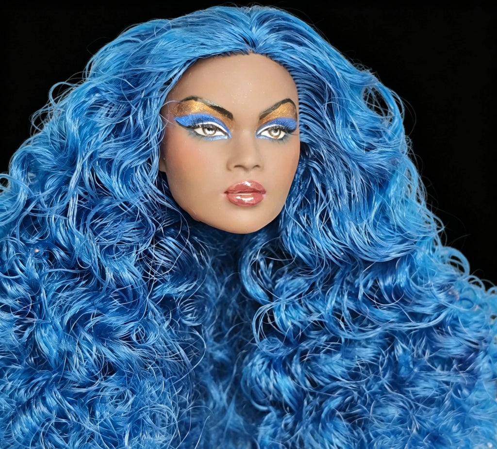 FASHION ROYALTY NADJA REPAINT REROOT HEAD HEAD DOLLS INTEGRITY TOYS
