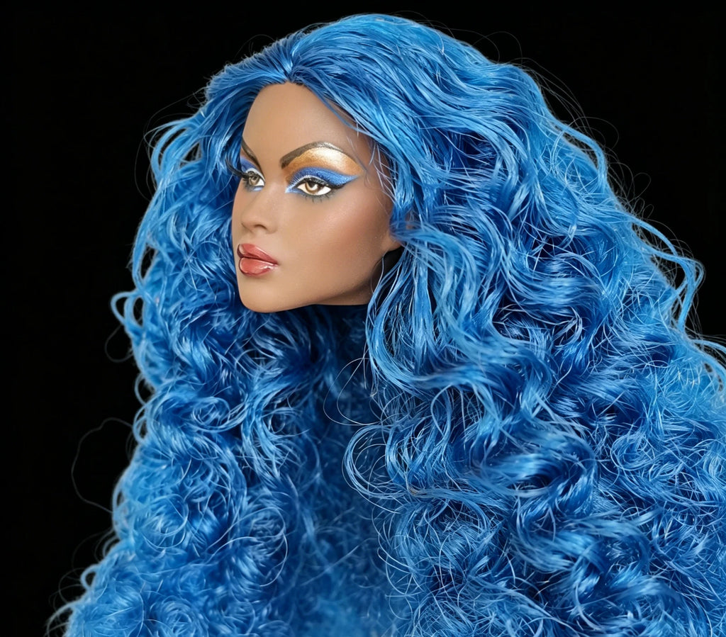 FASHION ROYALTY NADJA REPAINT REROOT HEAD HEAD DOLLS INTEGRITY TOYS