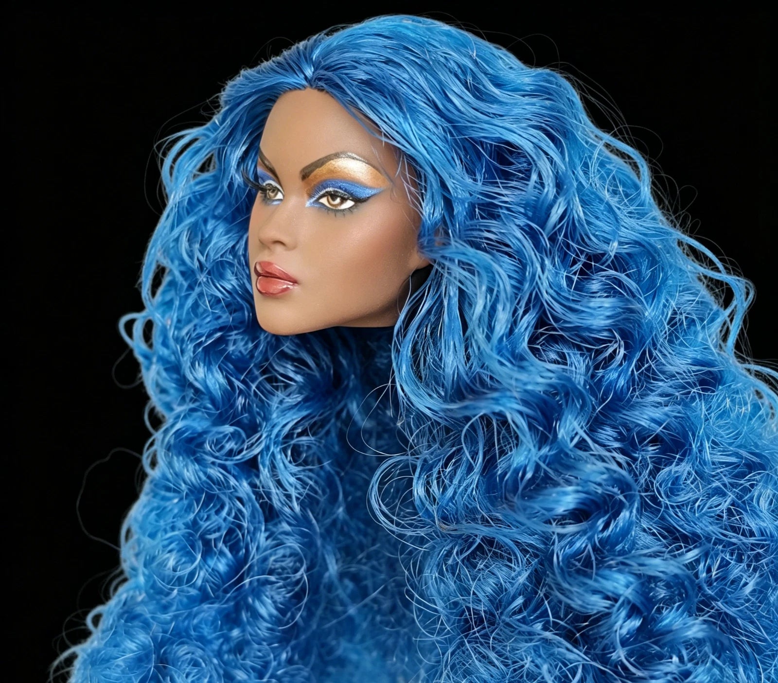 FASHION ROYALTY NADJA REPAINT REROOT HEAD HEAD DOLLS INTEGRITY TOYS