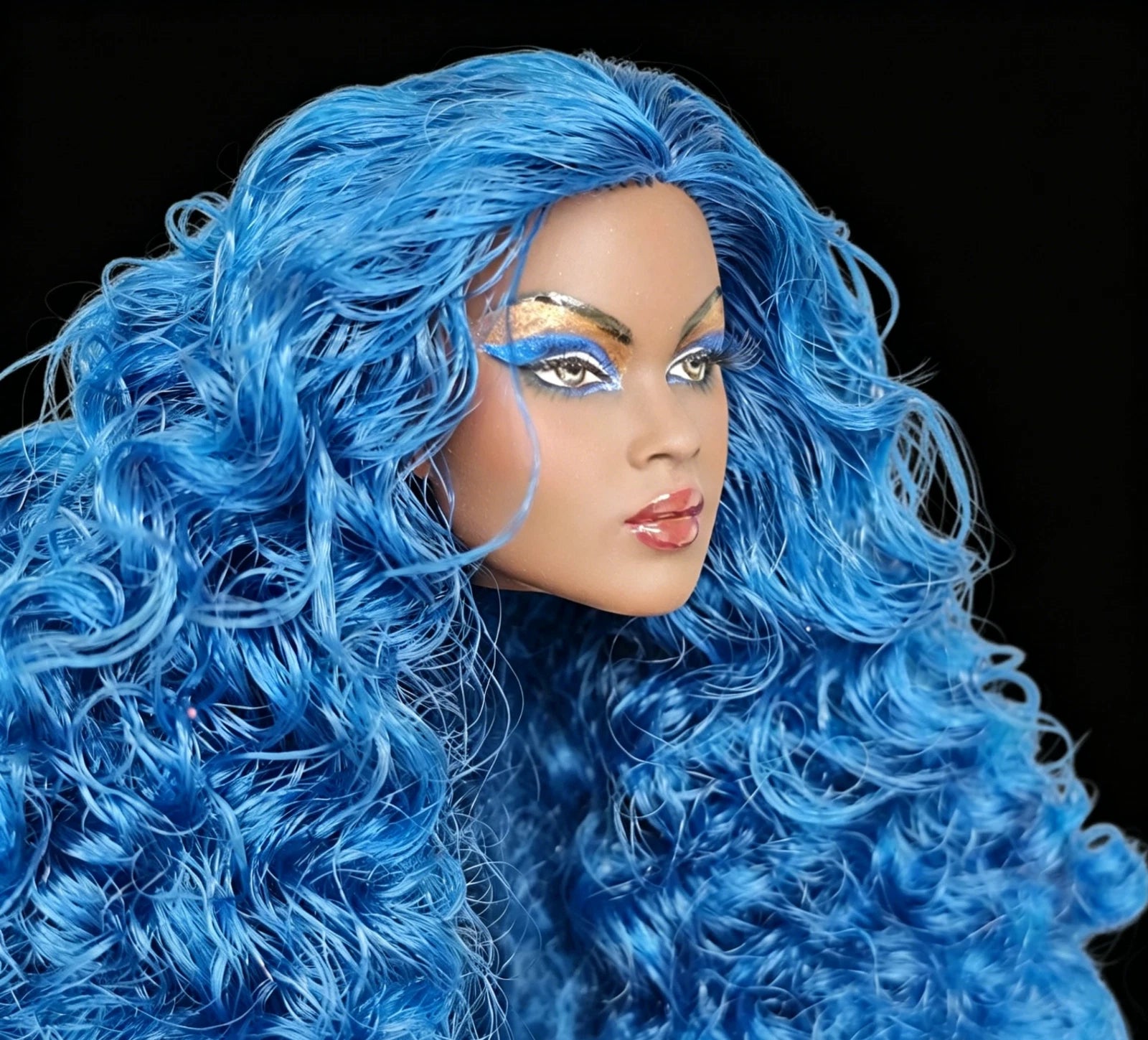 FASHION ROYALTY NADJA REPAINT REROOT HEAD HEAD DOLLS INTEGRITY TOYS