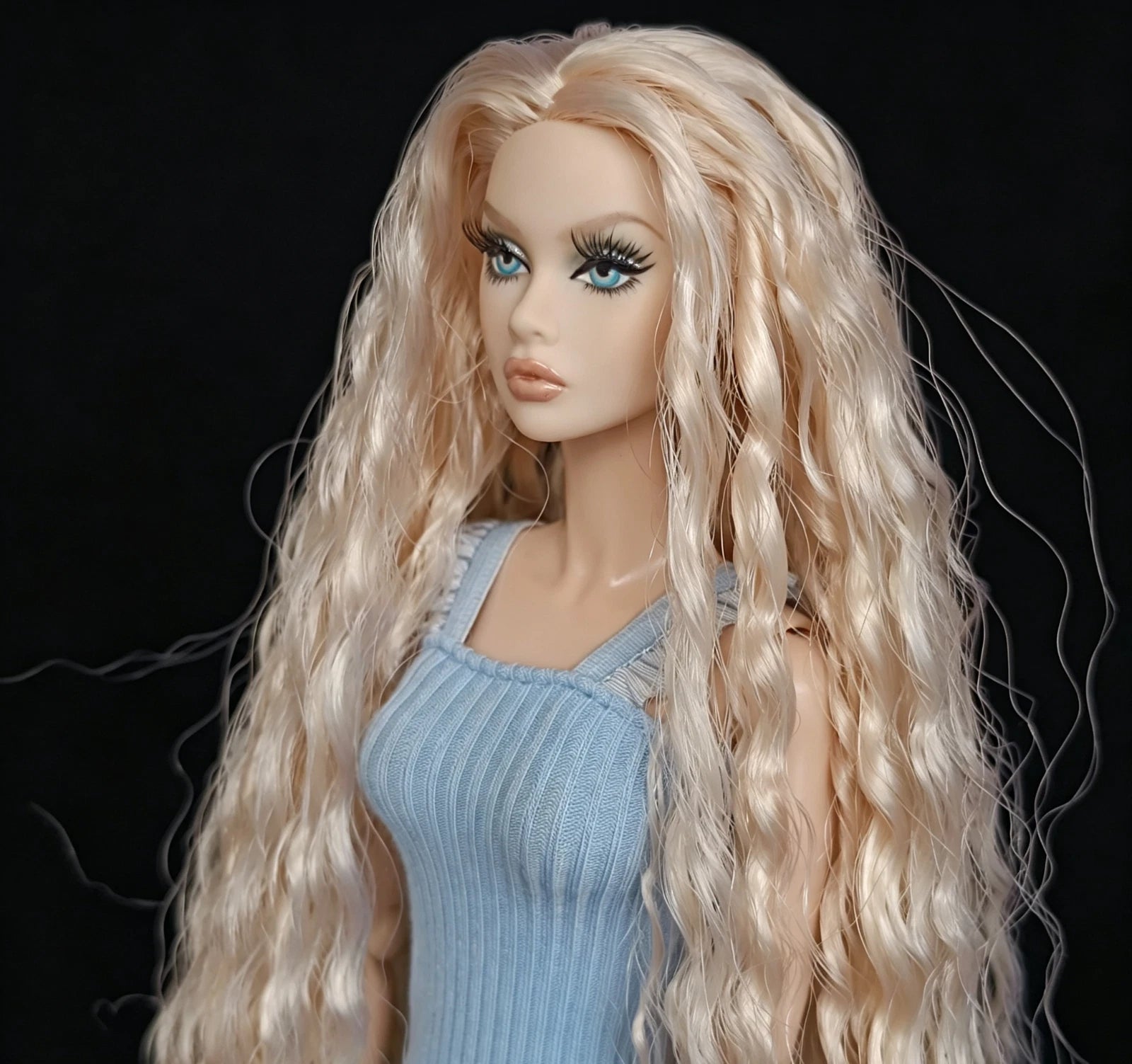 OOAK Hand-Painted FASHION ROYALTY POPPY PARKER ONLY HEAD