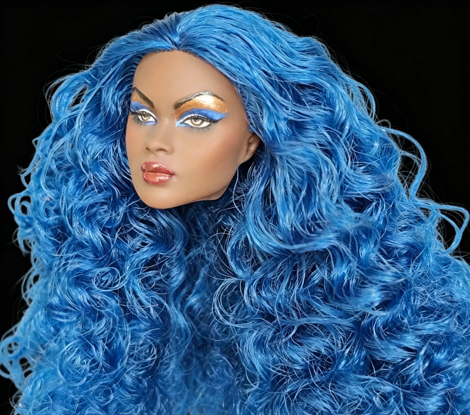 FASHION ROYALTY NADJA REPAINT REROOT HEAD HEAD DOLLS INTEGRITY TOYS