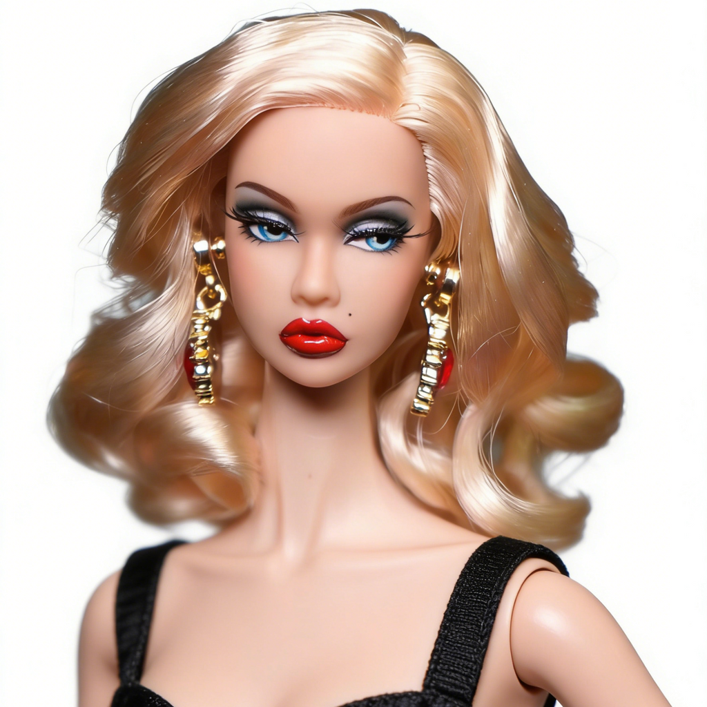 integrity toys Repaint Custom Poppy Parker Art Doll Head ~ Only Head