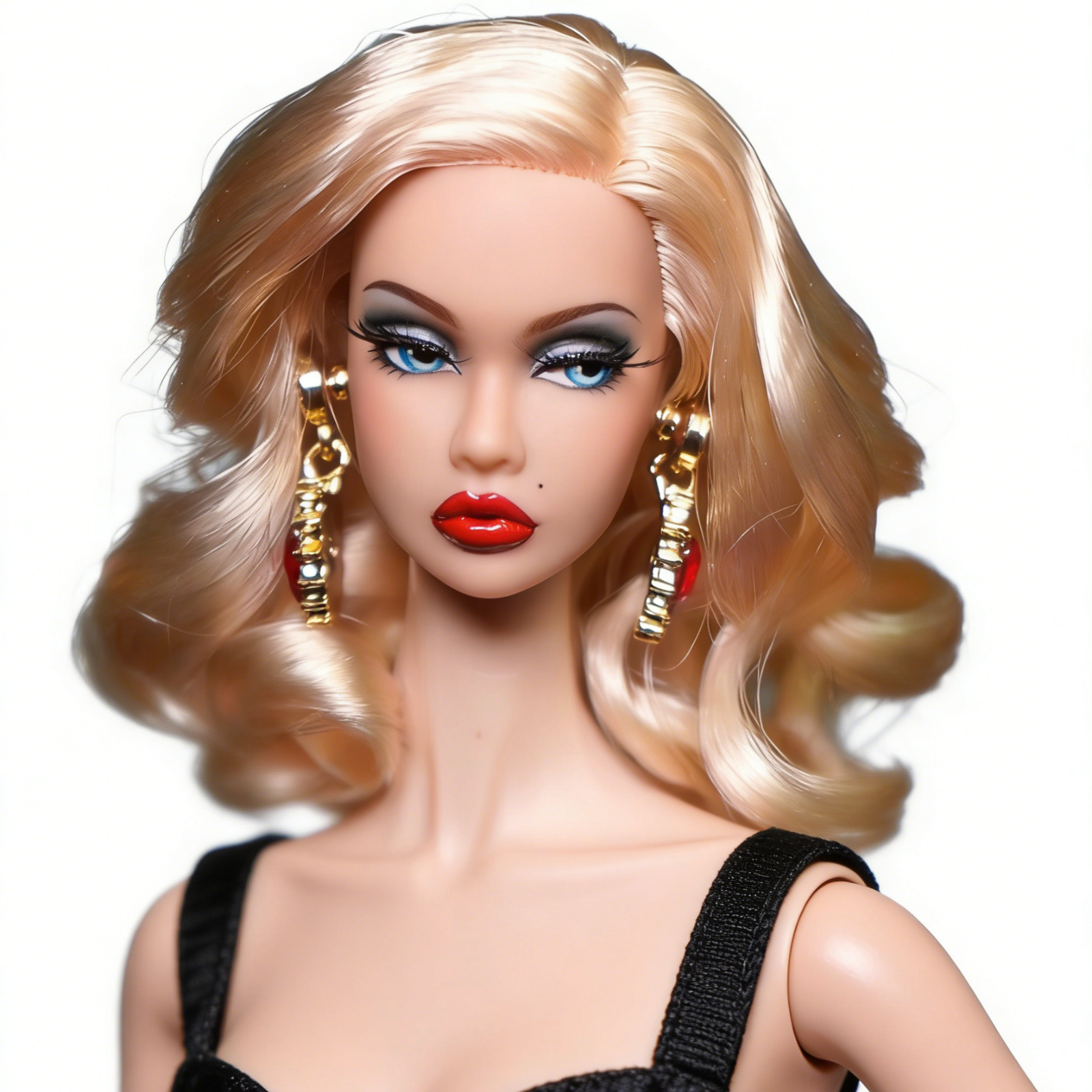 integrity toys Repaint Custom Poppy Parker Art Doll Head ~ Only Head